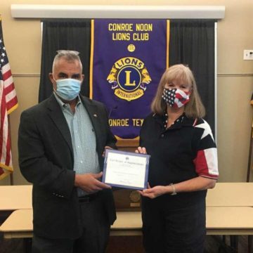 Conroe Noon Lions: Club back at the Lone Star Convention Center Wednesday