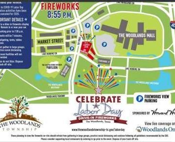 Woodlands to host Labor Day drive-in fireworks show