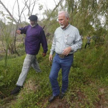 Commissioner vows to help restore flooded Tamina cemetery
