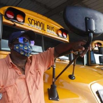 Conroe ISD buses are ready to roll with pandemic precautions