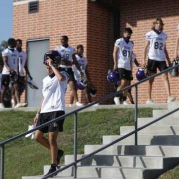 FOOTBALL: Class 5A, 6A teams embrace first practices