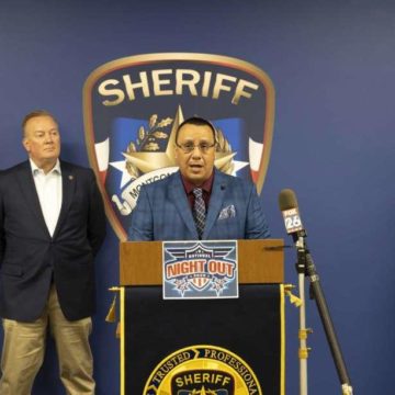 Montgomery County Sheriff’s Office National Night Out kickoff encourages social distancing