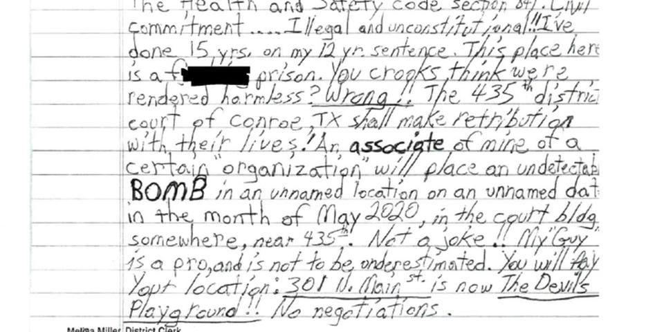 img_5f74100f721cc Prisoner pleads guilty to threatening to bomb a Texas courthouse