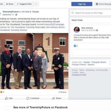 Woodlands fire officials disavow photo with candidates