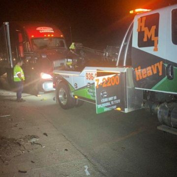 18-WHEELER DRIVER ARRESTED FOR DWI