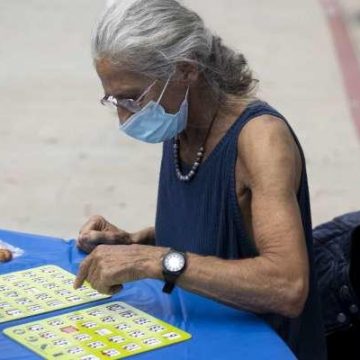 Senior Center fights COVID-19 isolation with outdoor tailgate party