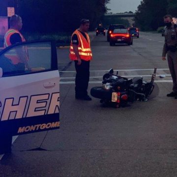MOTORCYCLIST CRITICAL AFTER WOODLANDS CRASH