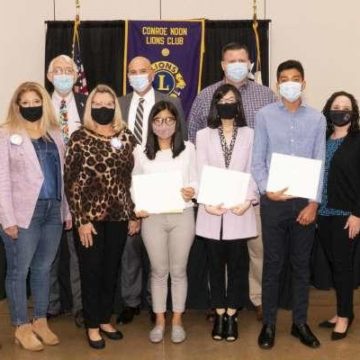 Conroe Noon Lions: CNLC hosts Conroe high seniors for annual Drug Awareness Speech contest