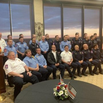 JOES ITALIAN DOES IT AGAIN- FEED FIREFIGHTERS WHO FOUGHT CALIFORNIA FIRES