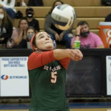 VOLLEYBALL ROUNDUP: Lee hits milestone as The Woodlands clinches share of district title