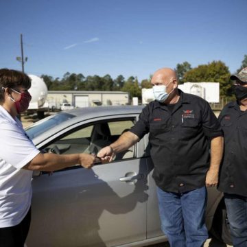 Conroe woman finds kindred spirit in God’s Garage