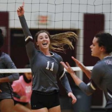 VOLLEYBALL: Magnolia clinches share of district title
