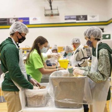 Woodlands teen earns Eagle Scout badge with meal donations