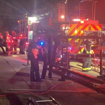 CONDO FIRE ON LAKE CONROE