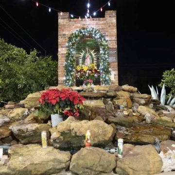 Devotees at Conroe’s Sacred Heart honor Virgin of Guadalupe during pandemic