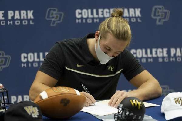 SIGNING DAY: College Park’s Hazen makes it official with Wake Forest