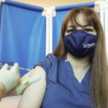 COVID-19 vaccine brings hope to hospital staff in Woodlands