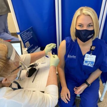 Houston Methodist The Woodlands Hospital administering 200-250 COVID-19 vaccines per day to staff