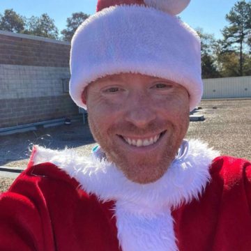 New Caney ISD principal spends night on roof to raise funds for families in need