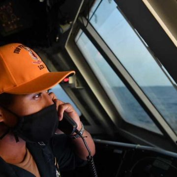Conroe Native Stands Watch Aboard USS Freedom