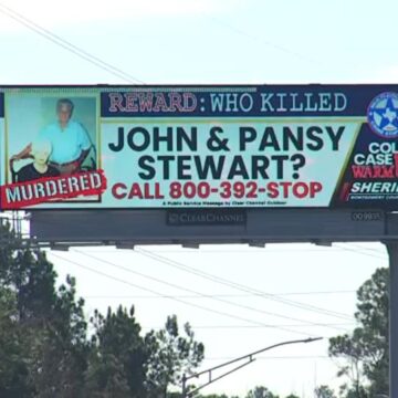 Billboard campaign seeks leads in Conroe couple’s murder from 25 years ago