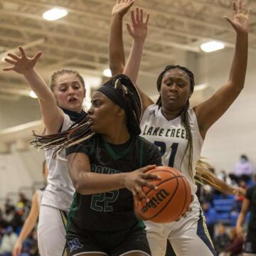 GIRLS HOOPS: Lake Creek, New Caney, Conroe fall