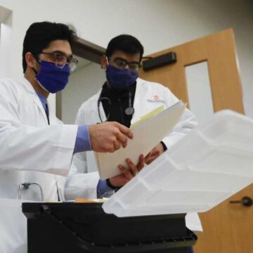 SHSU students offer free health screenings to Conroe homeless community