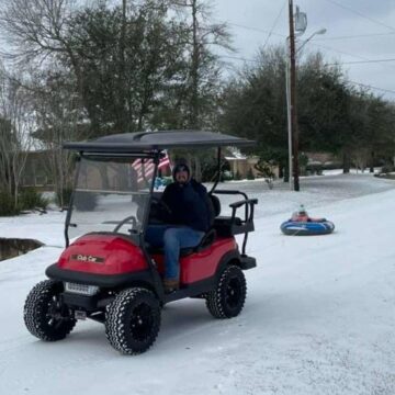 While the snow has been delightful, residents say power outages are frightful