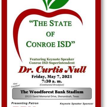 Conroe ISD Education Foundation’s “The State of Conroe ISD” Returns for 2021
