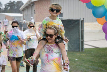Woodlands Christian Color Run Attracts over 400 Runners