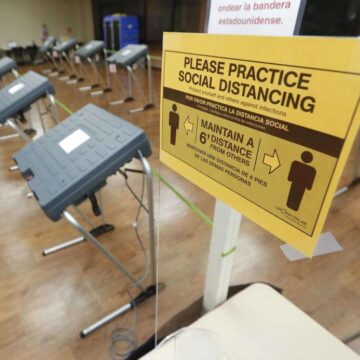 Polls open for May 1 elections; COVID precautions still in place