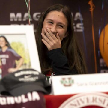 ATHLETICS: Magnolia celebrates nine in signing ceremony