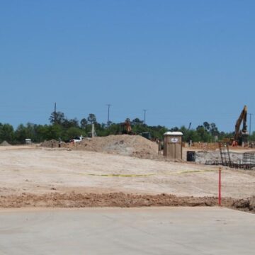 Conroe ISD teacher training center construction begins next to Woodforest Bank Stadium