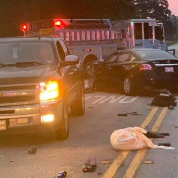 GOOD SAMARITAN SERIOUSLY INJURED IN CRASH