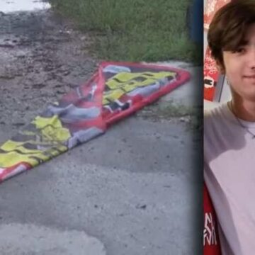 17-year-old fighting for his life after being shocked by 33000-volt powerline while hanging business banner