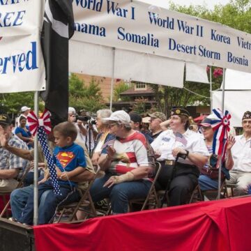 Market Street Hosts 4th Of July Parade and Live Music