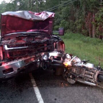 HEAD-ON MOTORCYCLE CRASH ON FM 1484 KILLS ON/CRITICALLY INJURES ANOTHER