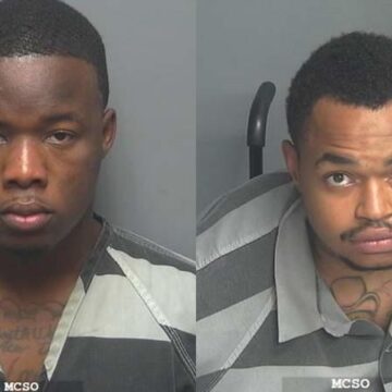 Sheriff: 2 men arrested after stealing several firearms, leading deputies on chase
