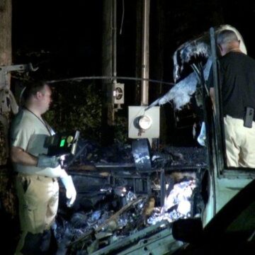 MAN DIES IN NEW CANEY RV FIRE
