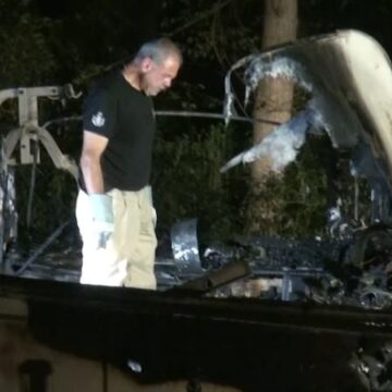 Man’s body found inside RV destroyed by fire