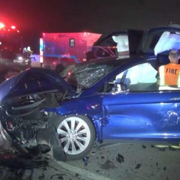 Houston-area cops sue Tesla after autopilot system is blamed for crash