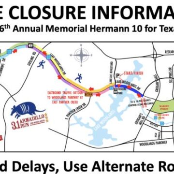 Memorial Hermann 10 for Texas traffic impact information