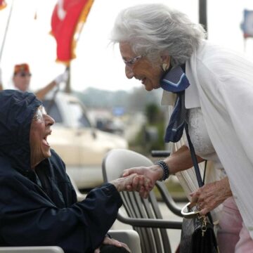 American flag dedicated to 102-year-old Magnolia woman