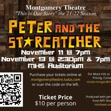 Montgomery Theatre to Perform Peter and the Starcatcher