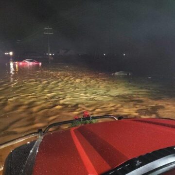 INTENSE RAIN IN PLUM GROVE CAUSES EXTENSIVE FLOODING AND MULTIPLE RESCUES