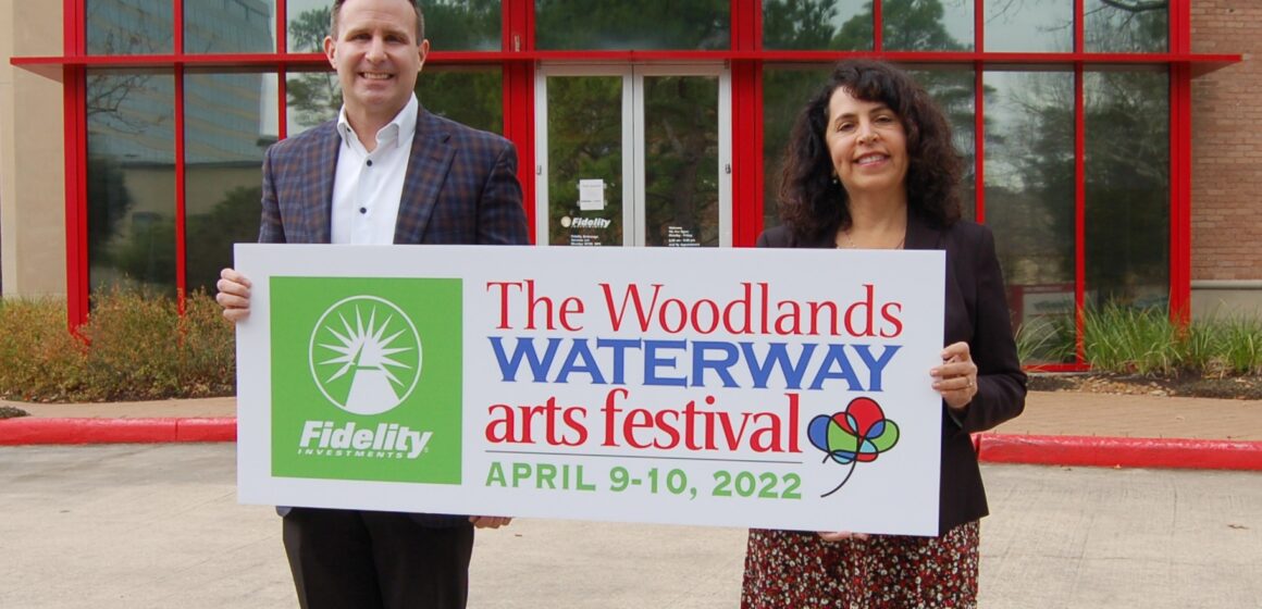 Fidelity Investments commits as the Title Sponsor of The Woodlands Waterway Arts Festival for 2022