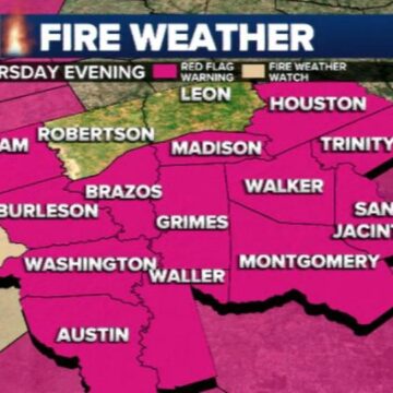 Red Flag Warning issued Thursday. Here’s what that means