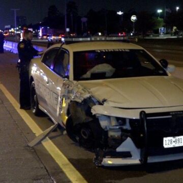 36Xb57_0fELYg2V00.jpg SEALY ROBBERY PURSUIT RESULTS IN MULTIPLE PATROL CAR CRASHES AND SUSPECT ARREST