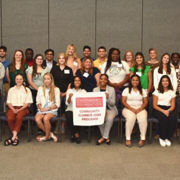 ExxonMobil Foundation Supports Houston-Area Nonprofits with Community Summer Jobs Program
