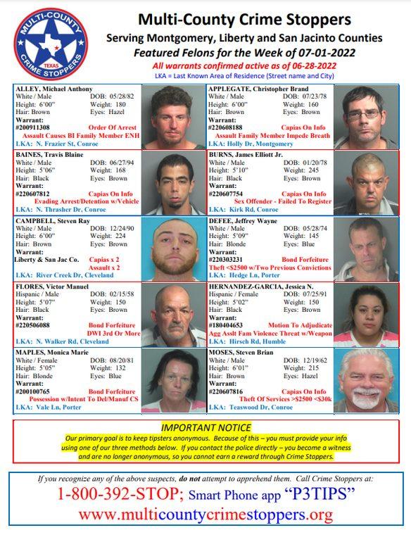 0pdssv_0gRgyG7W00.jpg Montgomery County Crime Stoppers Featured Felons For 07/01/2022